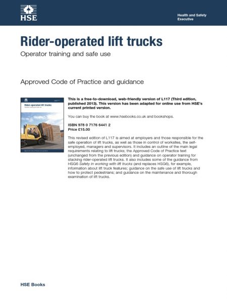 managing forklift truck operators