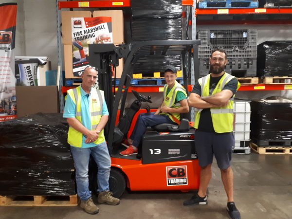 counterbalance forklift training 