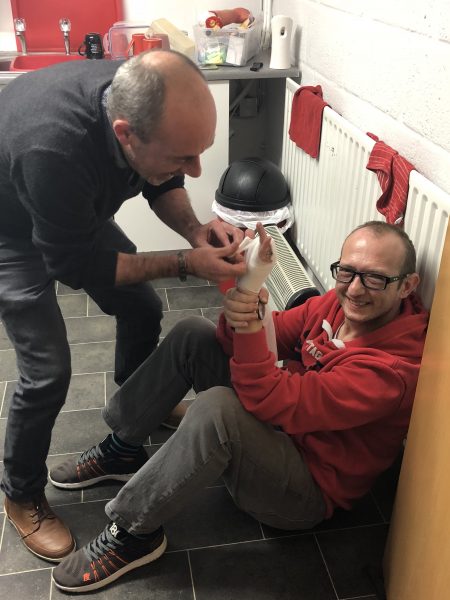 First aid training 2
