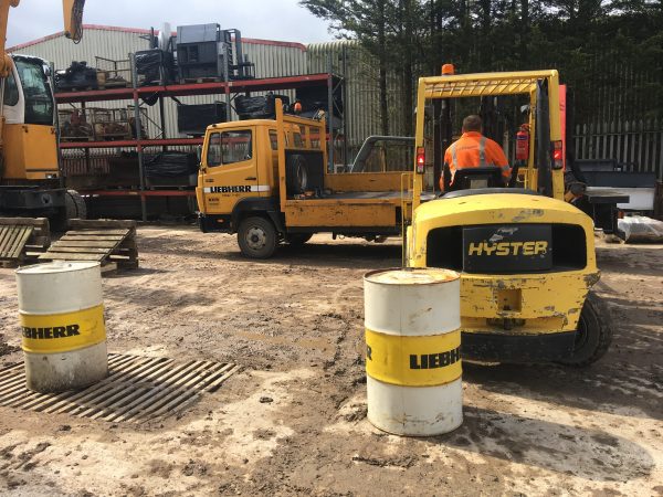 Forklift operator training
