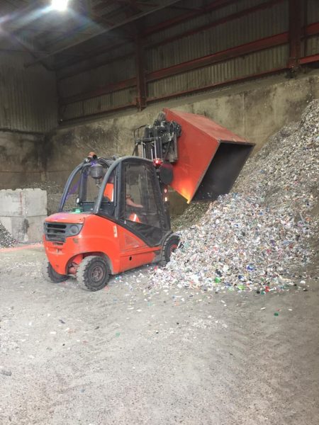 counterbalance forklift truck training onsite 