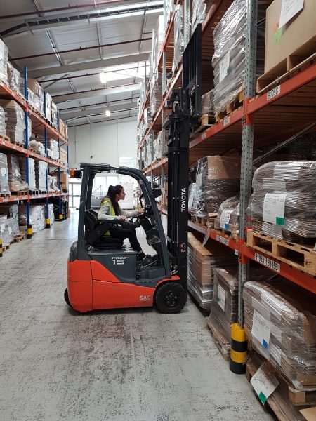 counterbalance forklift licence