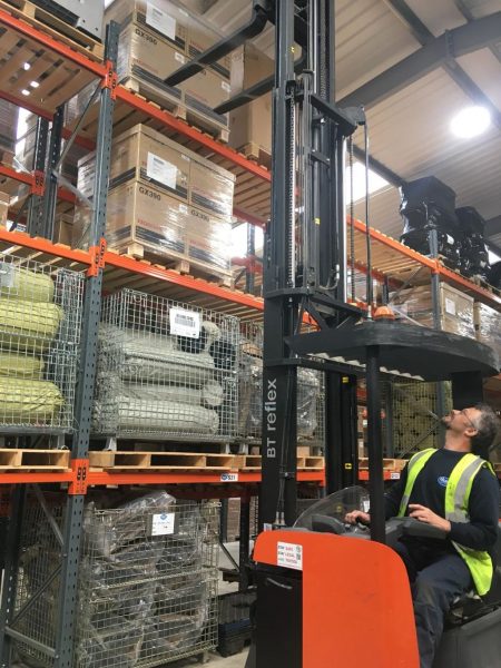 reach forklift training