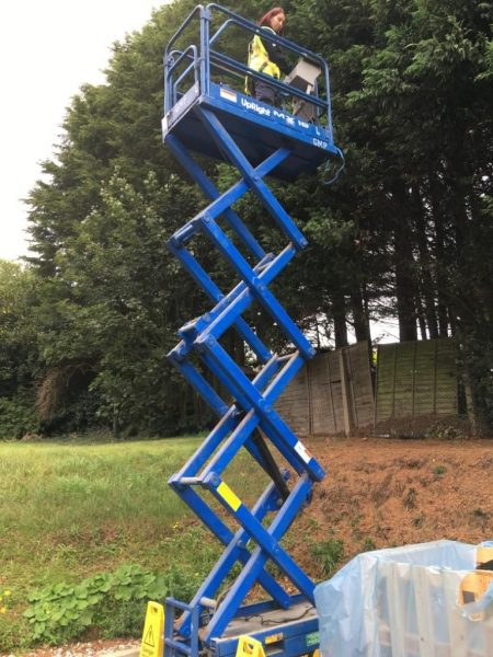 scissor lift training, scissor lift, working at height