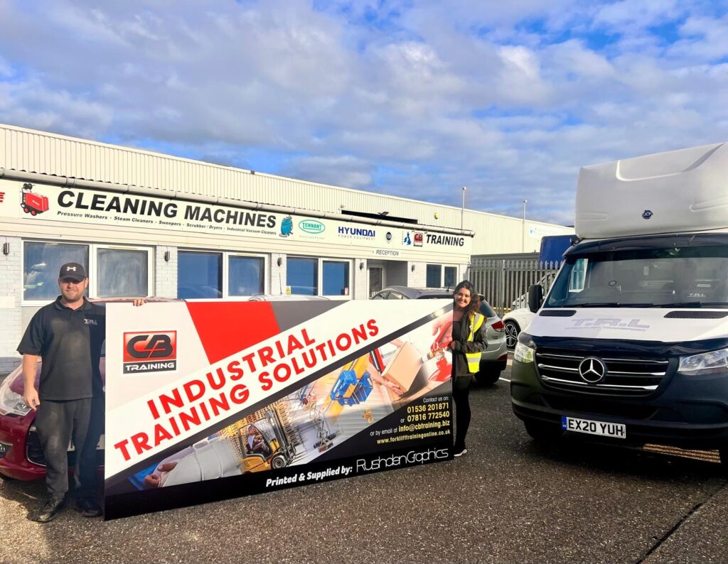 CB Training Corby Sign
TRL Specialist Transport
Rushden Graphics